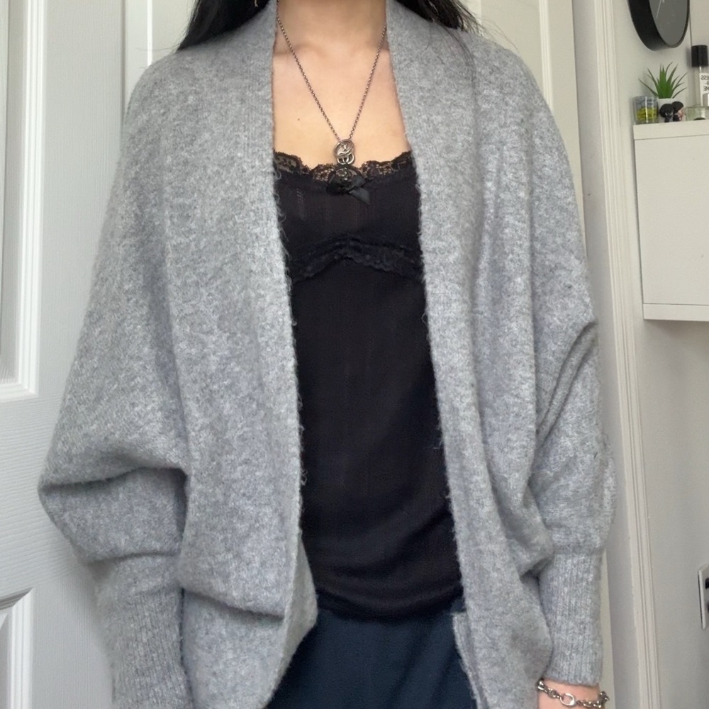 Gray Women's Cardigan